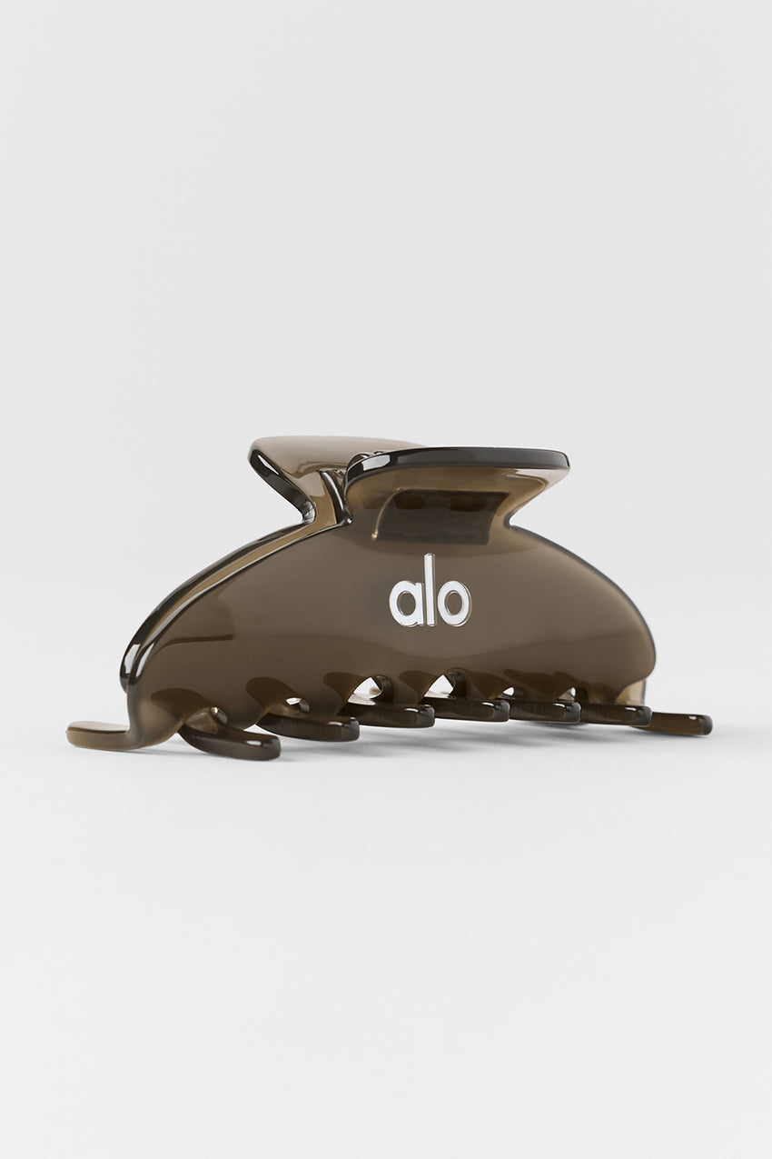 90's Claw Clip - Olive Tree Clear