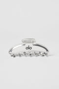 Acrylic Illusion Claw Clip - Clear Acetate/Chrome