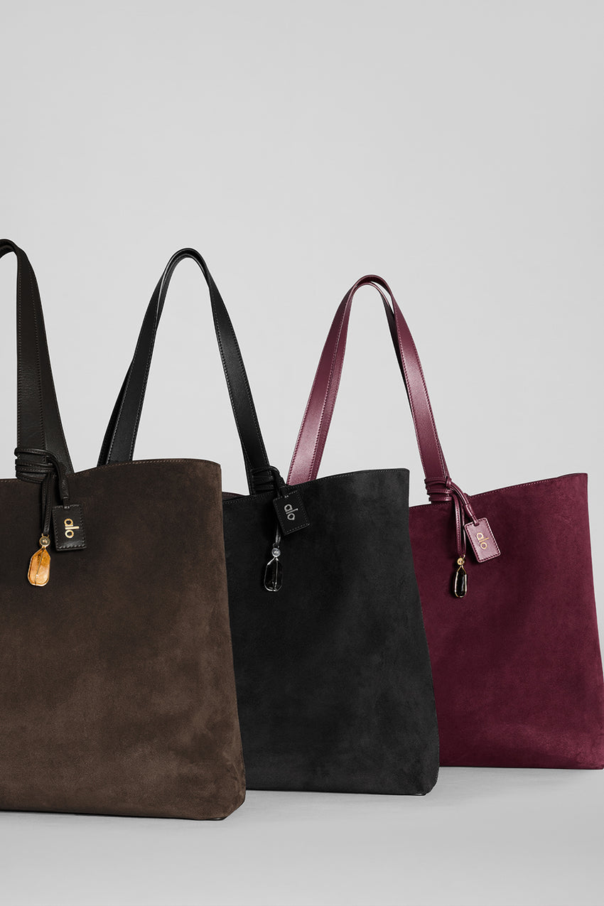 ALO Tranquility Tote - Espresso Suede