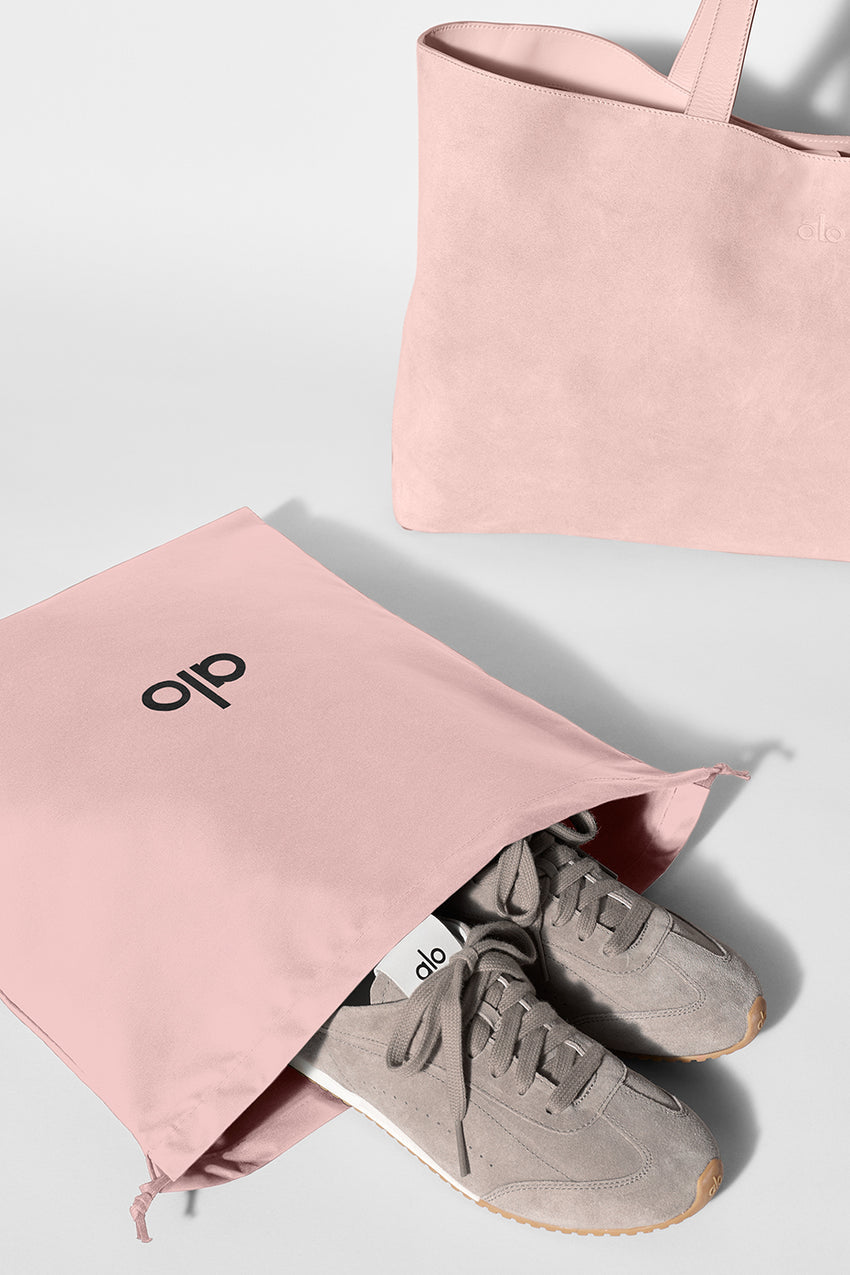 ALO Tranquility Tote - Pink Champagne Suede