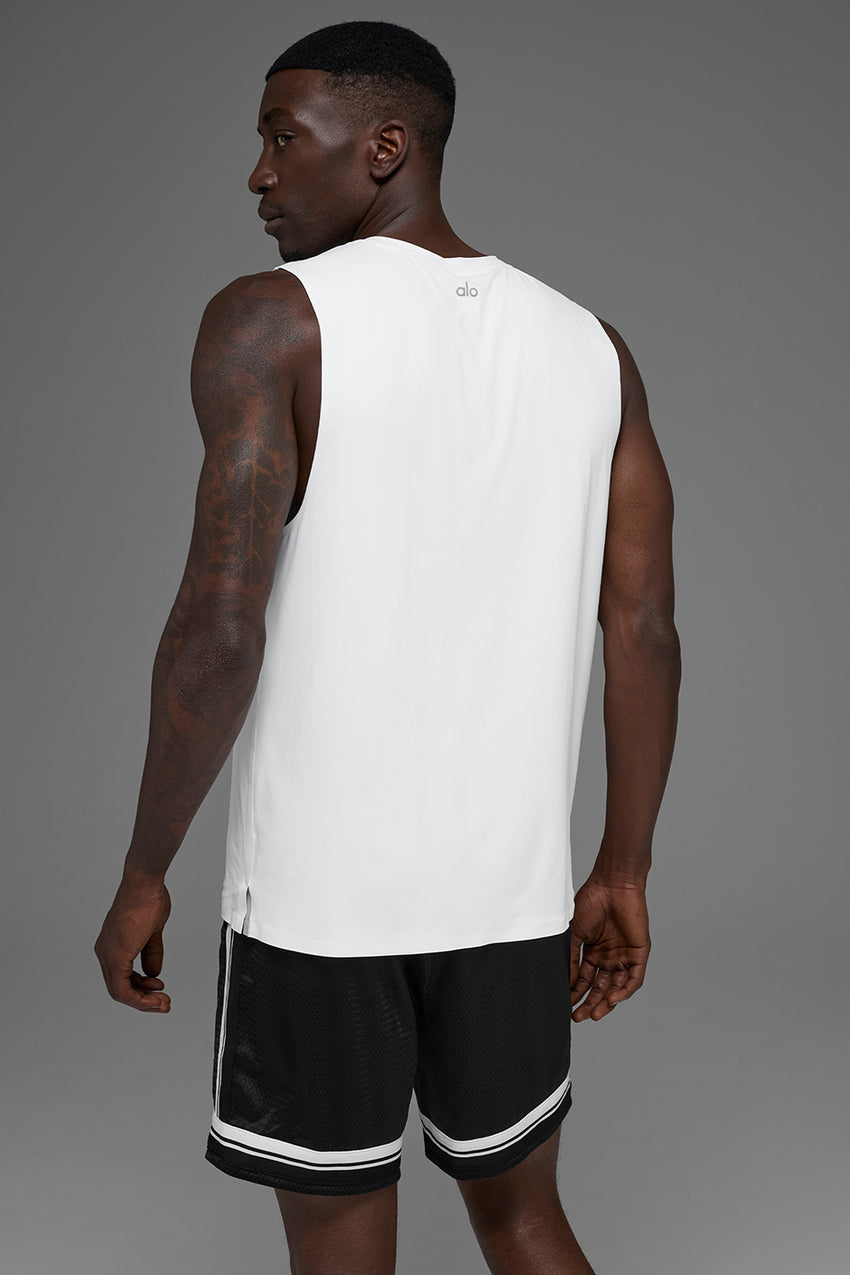 Idol Muscle Tank - White