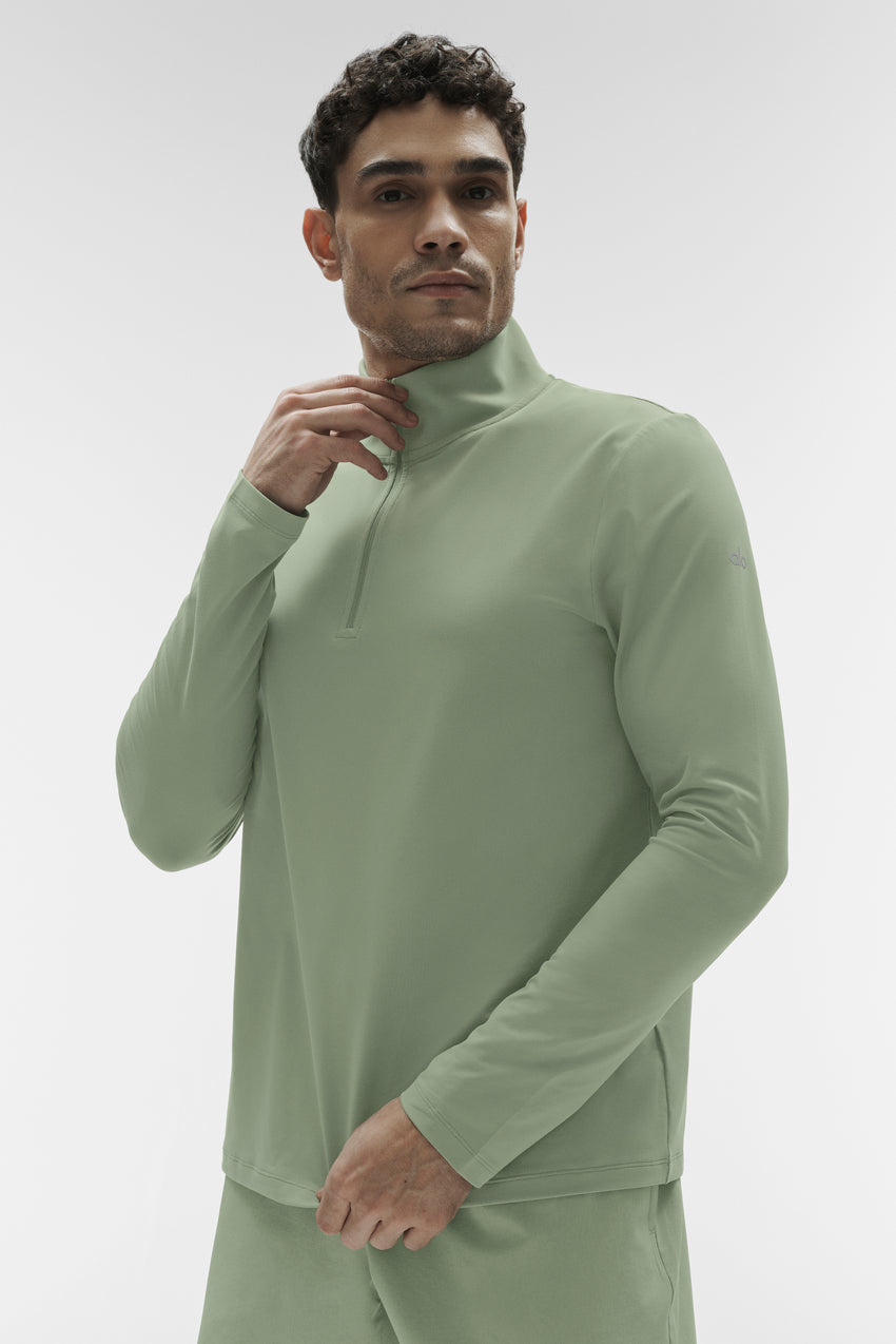 Conquer 1/4 Zip Reform Long Sleeve - Dune Grass