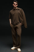 Scholar Straight Leg Sweatpant - Espresso