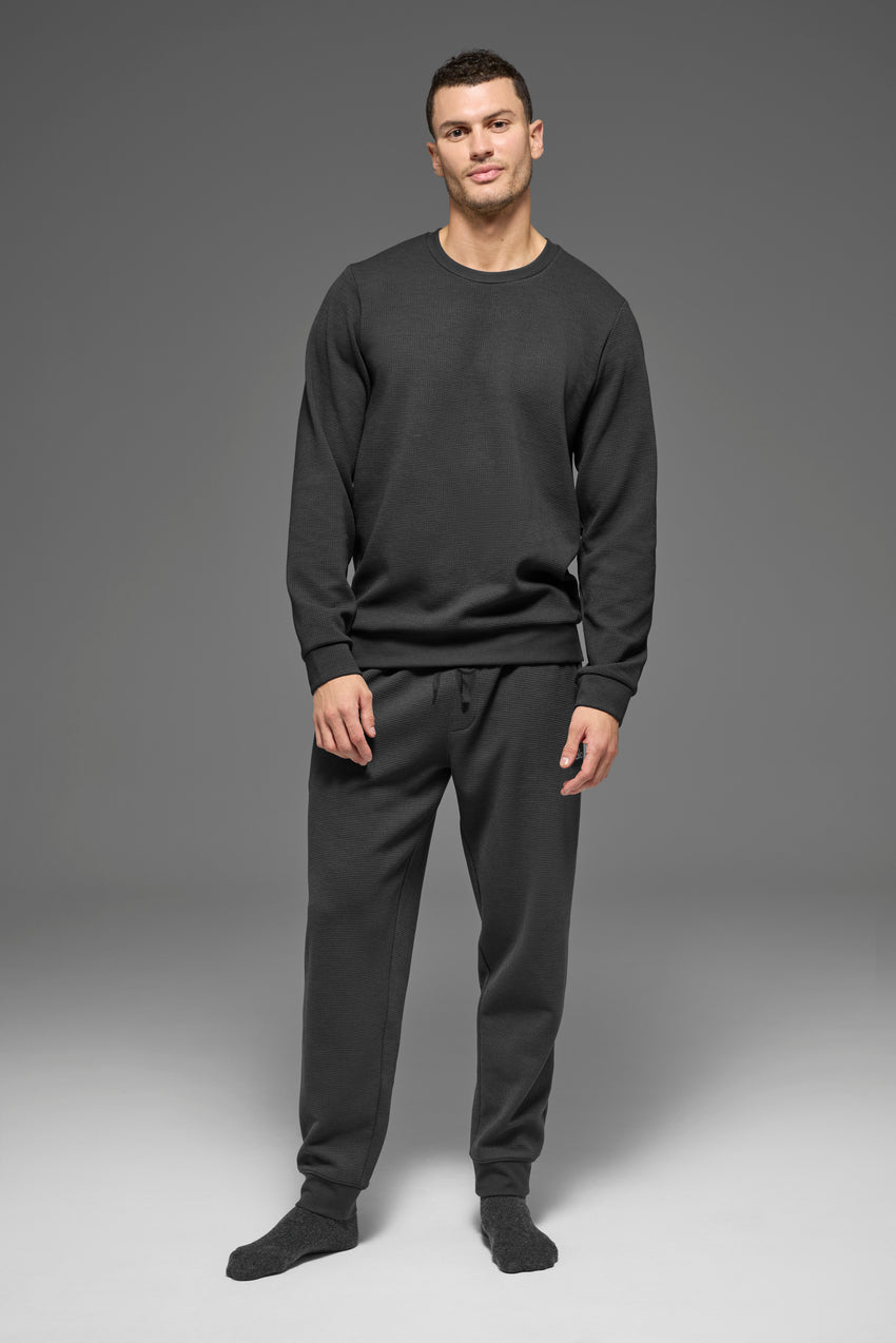 Waffle Lounge Jogger - Anthracite