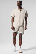 7" Key Mesh Basketball Short - Bone