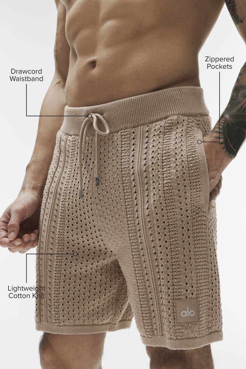 7" Coastline Knit Short - Gravel
