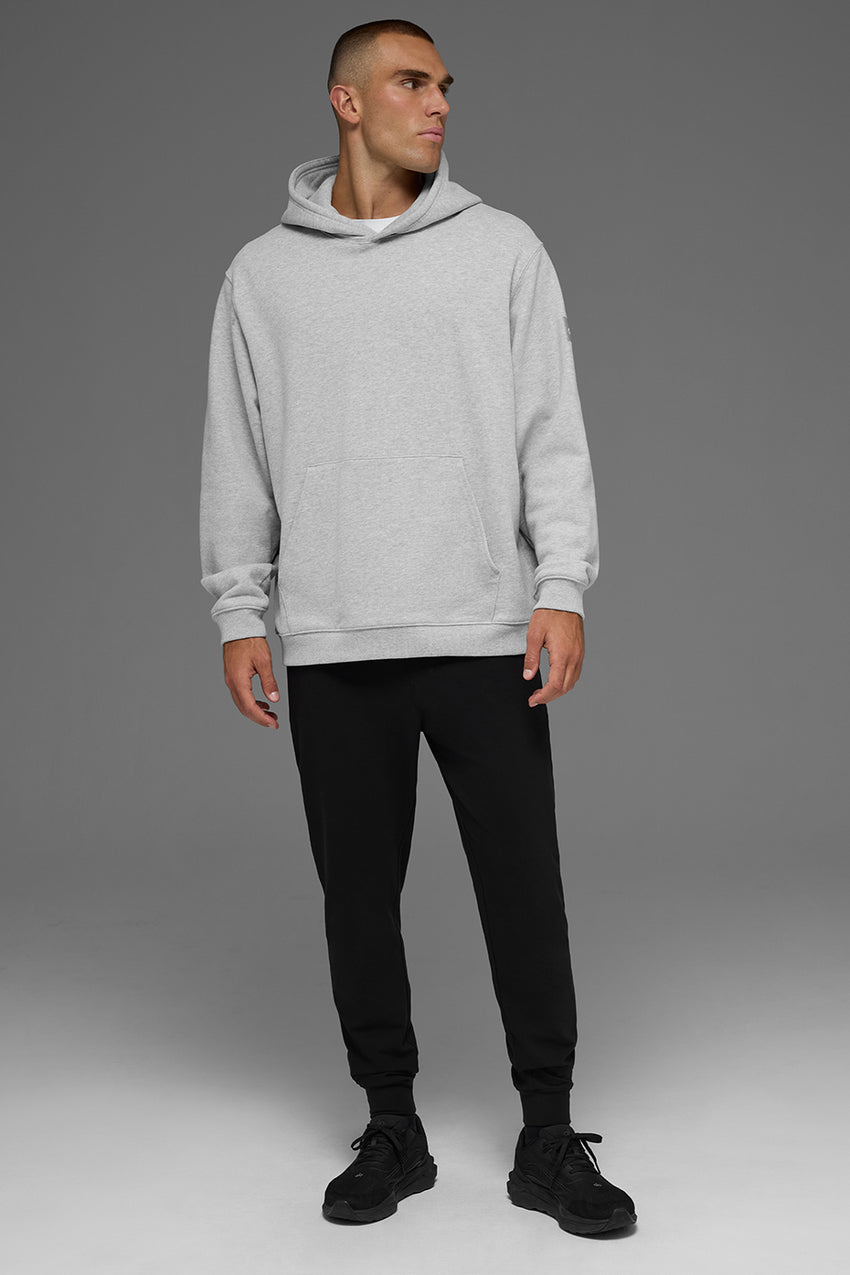 Renown Heavy Weight Hoodie - Athletic Heather Grey