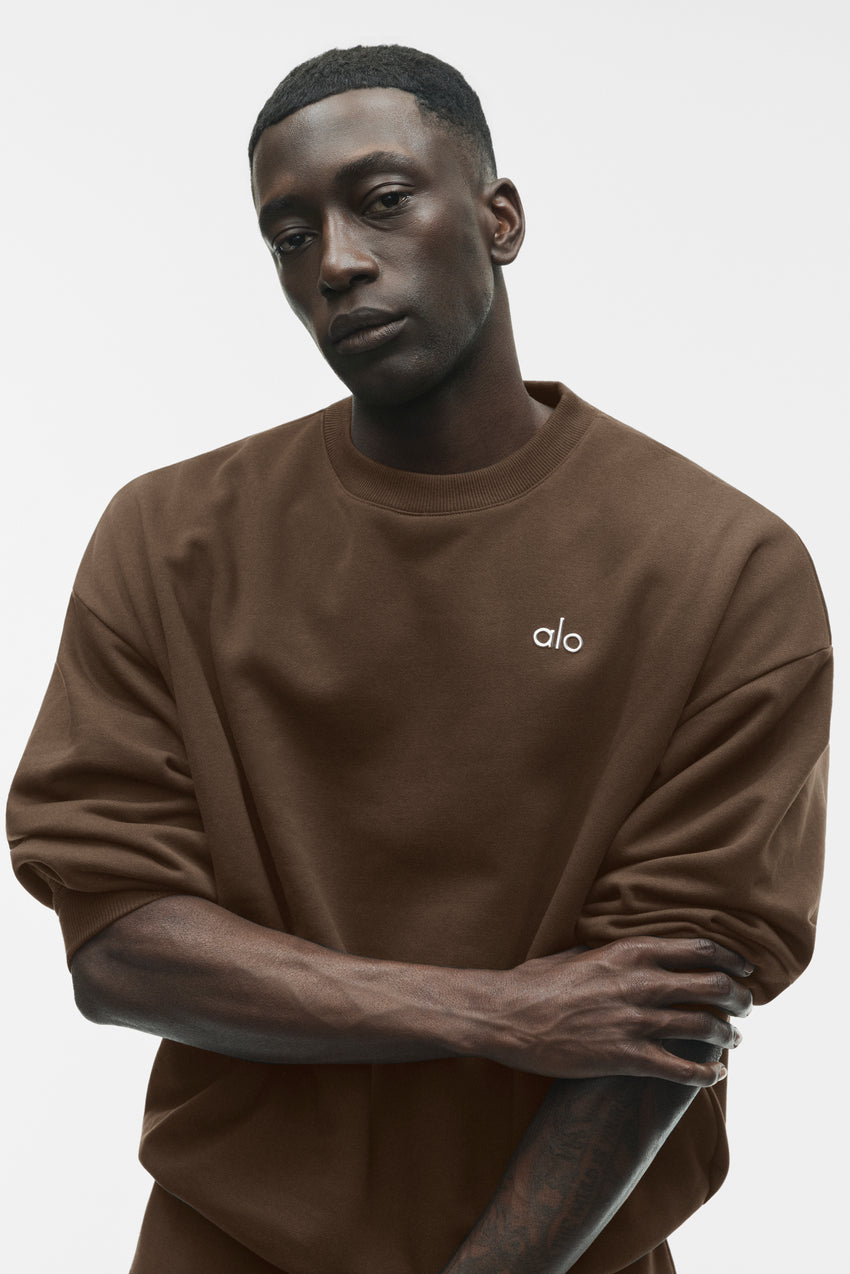 Accolade Crew Neck Pullover - Espresso