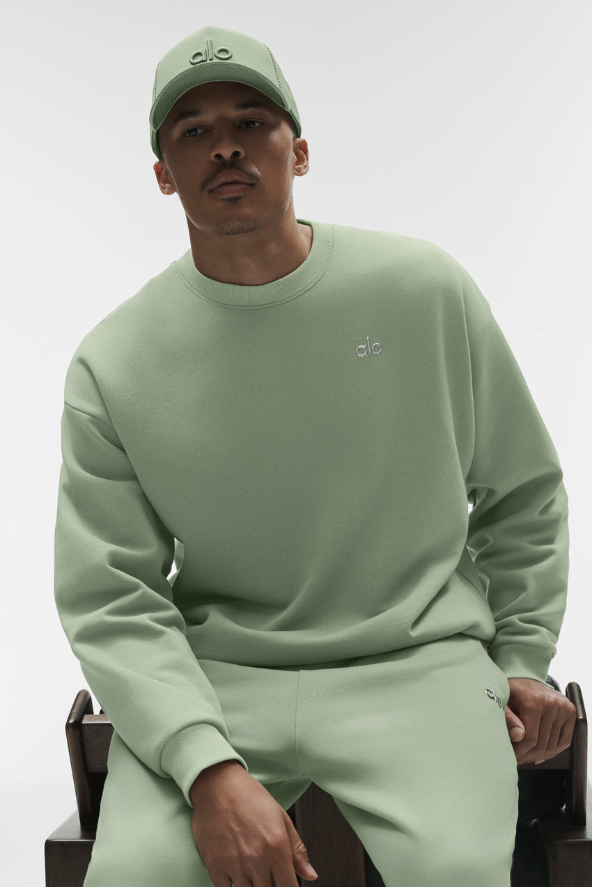Accolade Crew Neck Pullover - Dune Grass