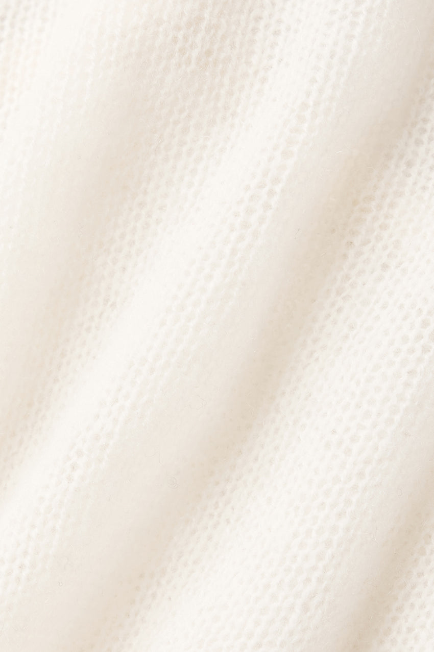 Sheer Cashmere Tank - Ivory