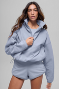 Polar Fleece Retreat Cover Up - Winter Frost