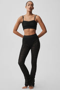 Airlift Mesh High-Waist Cherish Legging - Black