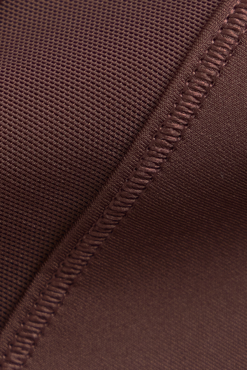 Airlift High-Waist Mesh Infatuation Legging - Brownstone