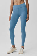 Airbrush Mid-Rise 7/8 Legging - California Blue