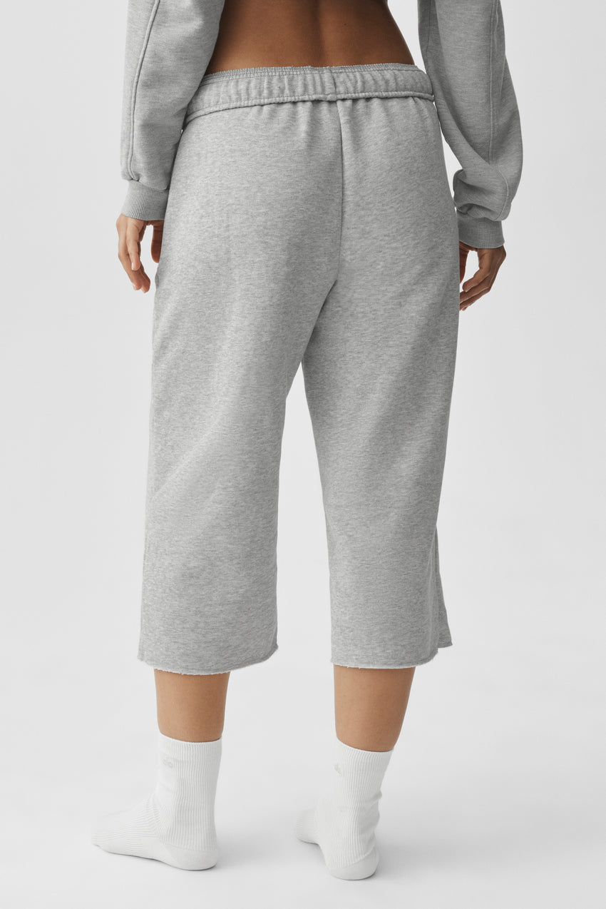 Accolade Cutoff Sweatpant - Athletic Heather Grey
