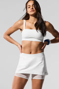 Alosoft Serve It Up Skirt - White