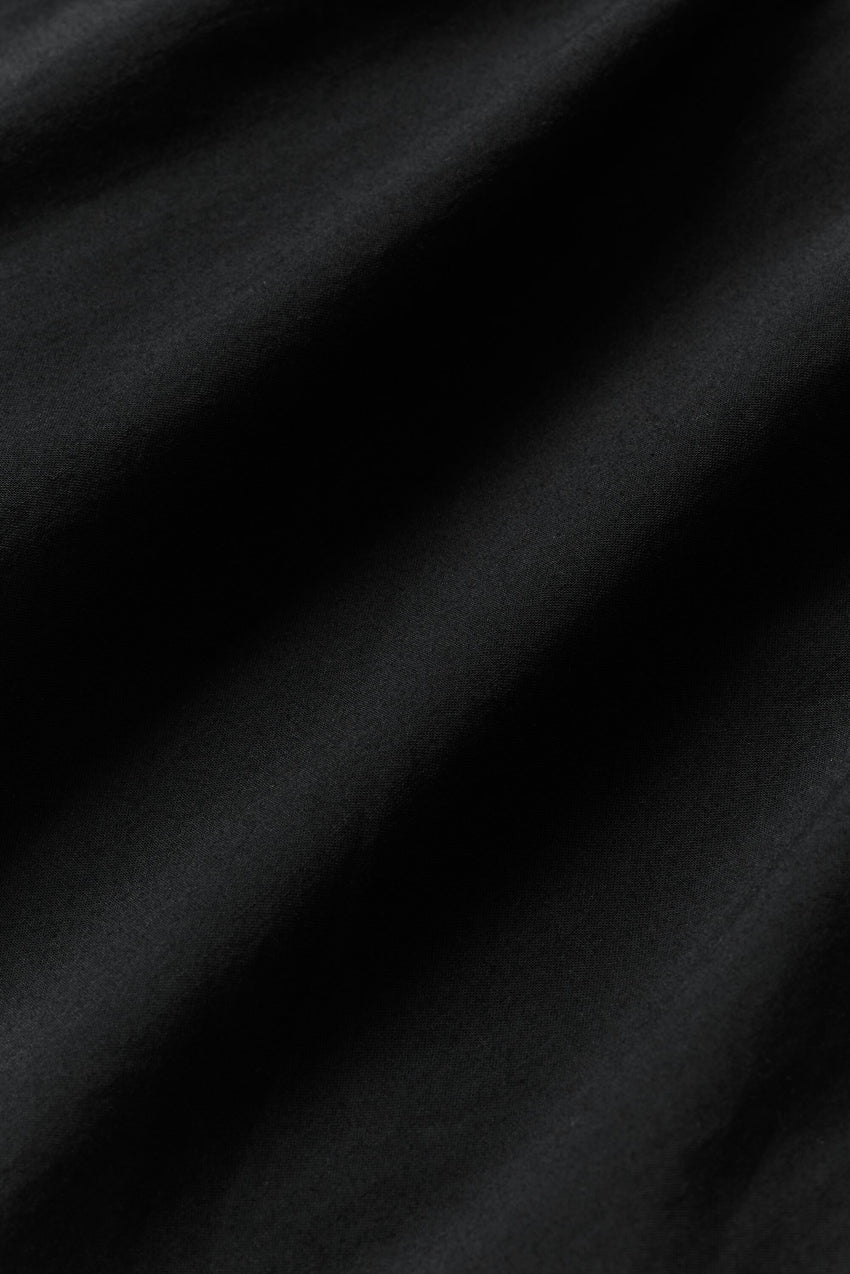 Cotton High-Waist Real Deal Short - Black