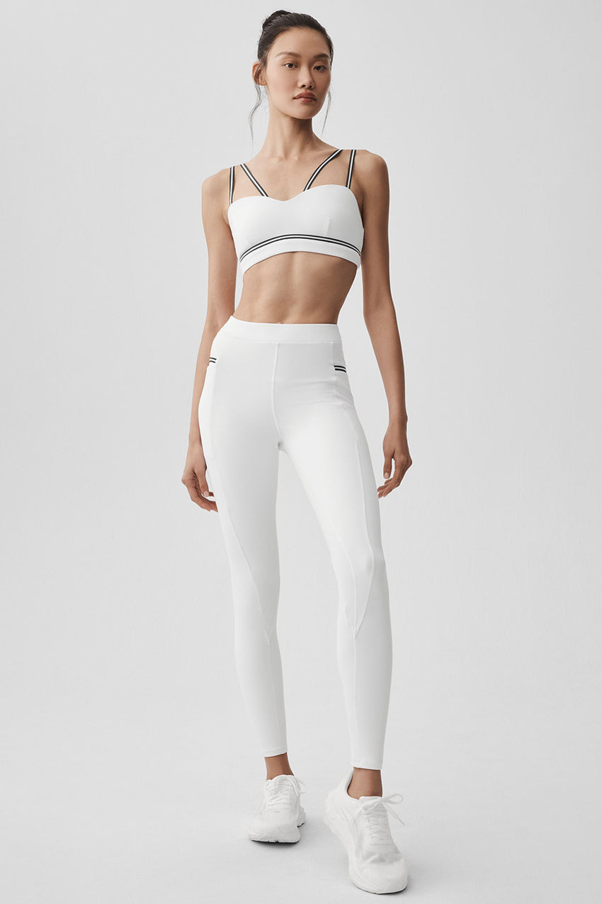 Airbrush Fast Track Bra - White/Black