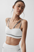 Airbrush Fast Track Bra - White/Black